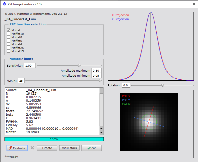 PSF Image Creator